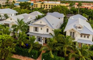 Metal Roof Top Front View of Home Project | Gulf Coast Roofing | Naples, Florida